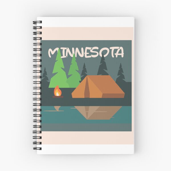 Item preview, Minnesota Tent Trees Campsite Art designed and sold by TerScott.