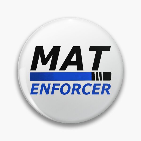 Item preview, "Mat Enforcer" BJJ designed and sold by Gumberhead.