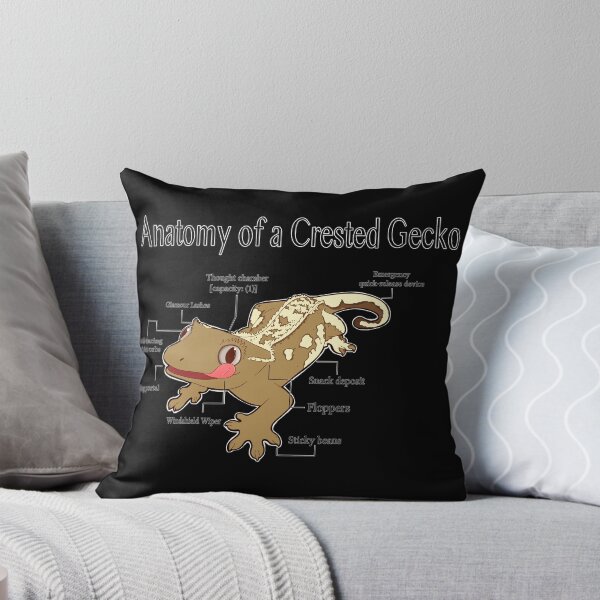 Aperçu de l'œuvre Anatomie d'un gecko à crête créée et vendue par Hannah Ryman.