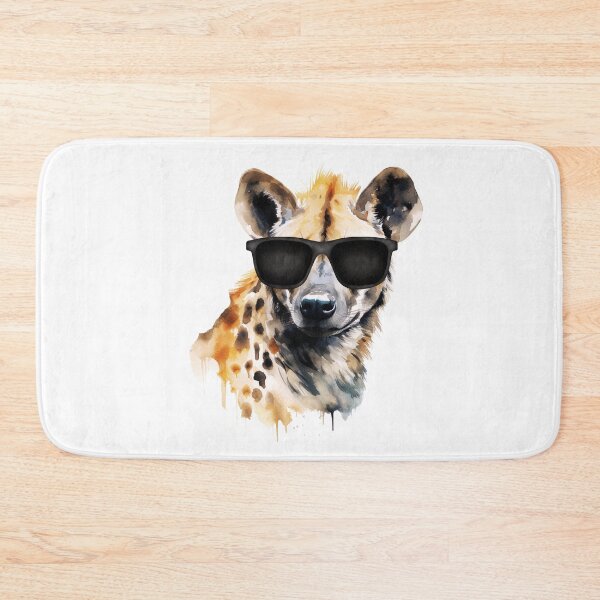 Item preview, Hyena Wearing Sunglasses designed and sold by TheAnimalZ00.
