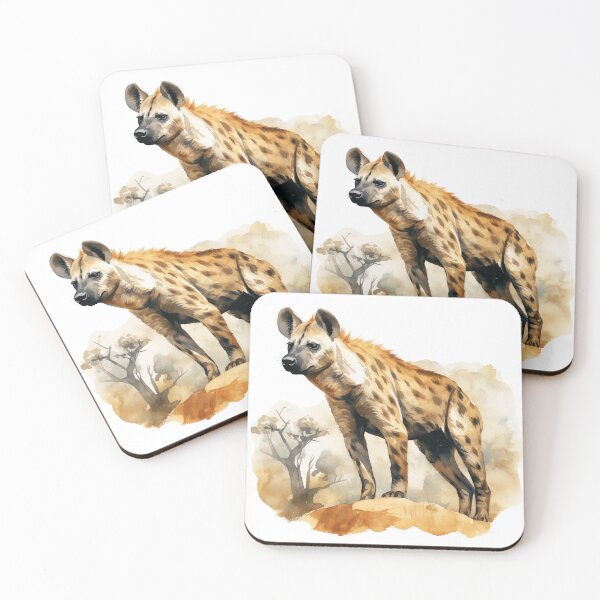 Item preview, Hyena Watercolor designed and sold by TheAnimalZ00.