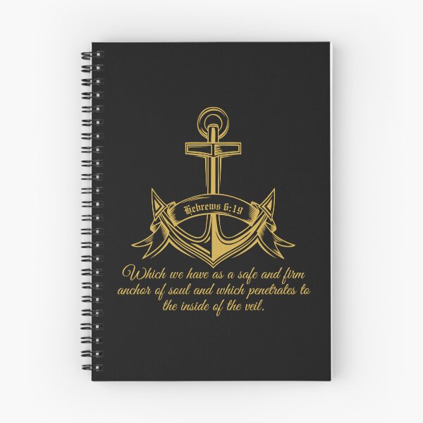 Item preview,  Anchored in hope.Hebrews 6:19 designed and sold by Virtuousvogue.