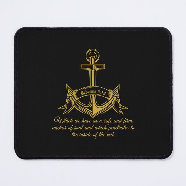 Item preview,  Anchored in hope.Hebrews 6:19 designed and sold by Virtuousvogue.