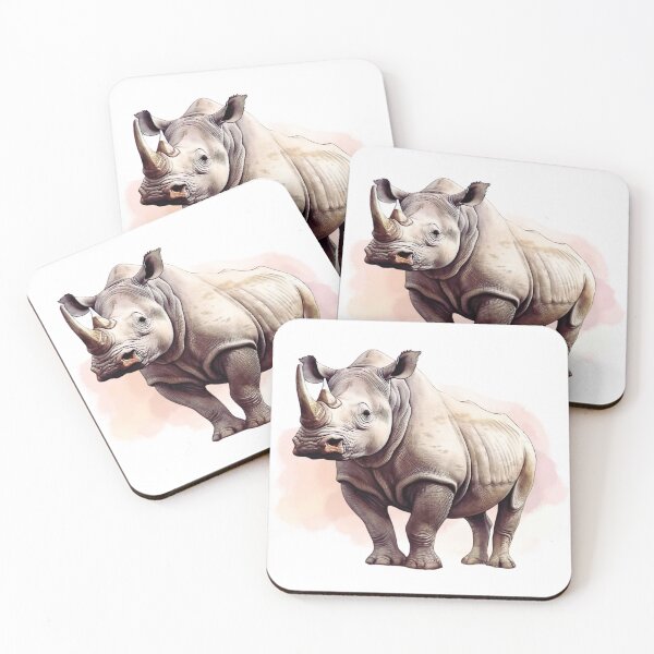 Item preview, Watercolor Rhino designed and sold by TheAnimalZ00.