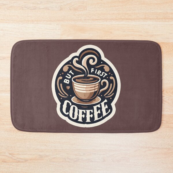 Item preview, 'But First, Coffee' Vintage Cup Design designed and sold by AmvaDesigns.