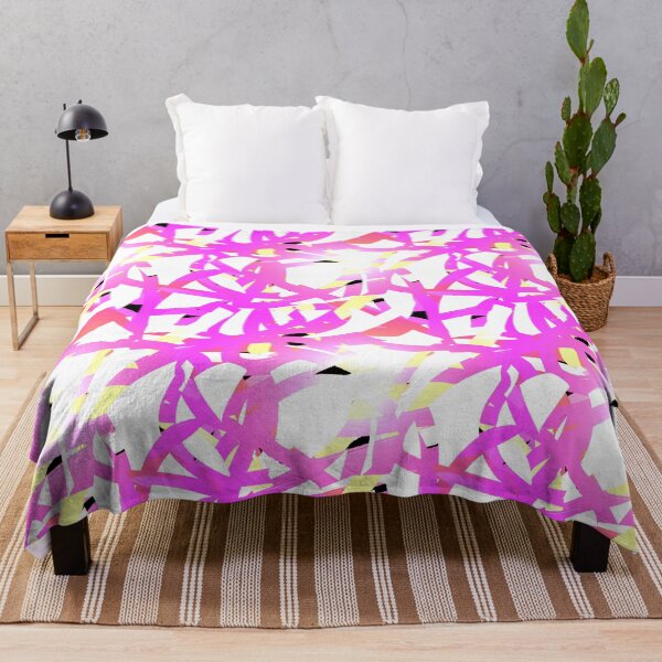 Item preview, Strawberry Lemonade Abstract Pattern designed and sold by BobbyMillsArt.