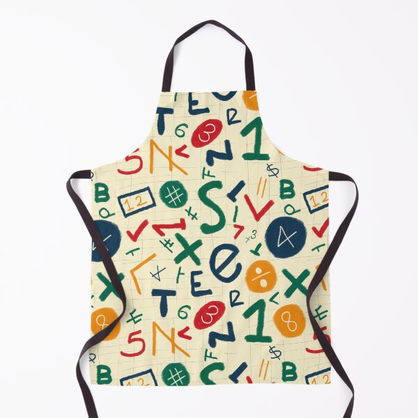 Item preview, A seamless pattern of handwritten math symbols on light background   designed and sold by pmdcreations.