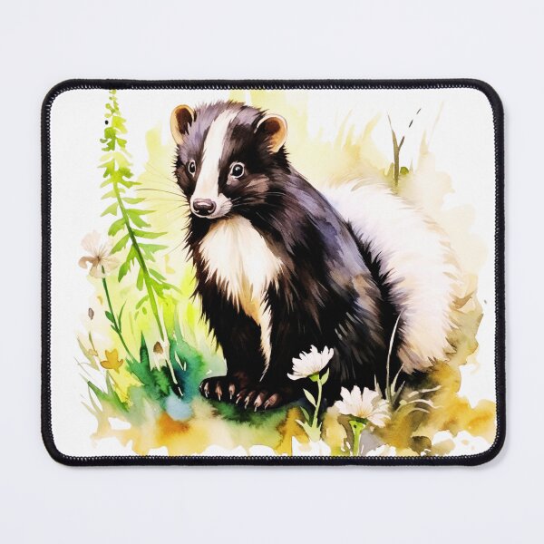 Item preview, Watercolor Skunk designed and sold by TheAnimalZ00.
