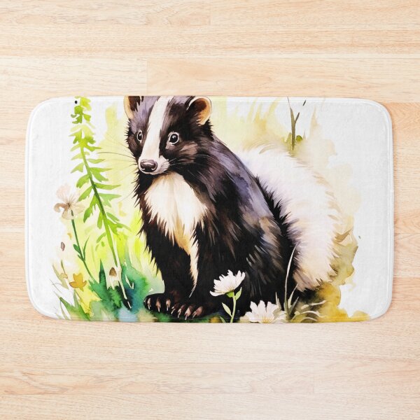 Item preview, Watercolor Skunk designed and sold by TheAnimalZ00.