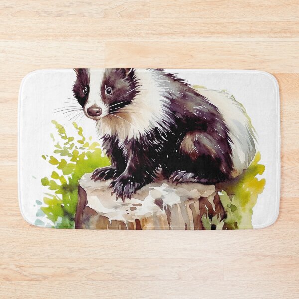 Item preview, Watercolor Skunk designed and sold by TheAnimalZ00.