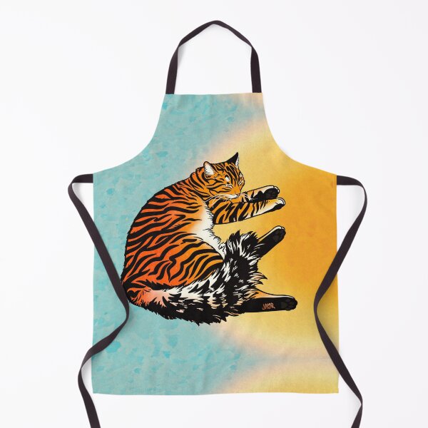 Item preview, Fluffy Resting Tiger designed and sold by jastinamor.