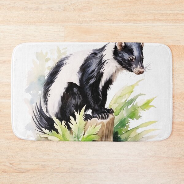 Item preview, Skunk Watercolor designed and sold by TheAnimalZ00.