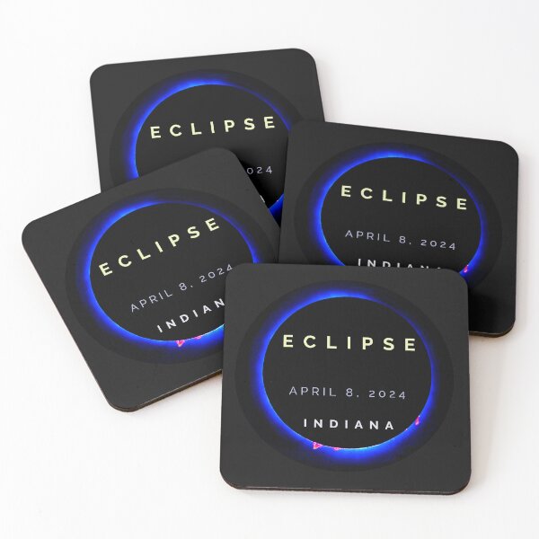 Item preview, Indiana Total Solar Eclipse 2024 sun moon totality ring of fire from my photo designed and sold by AuroraXGreen.