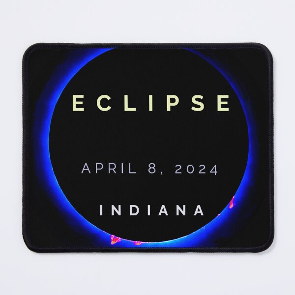Item preview, Indiana Total Solar Eclipse 2024 sun moon totality ring of fire from my photo designed and sold by AuroraXGreen.