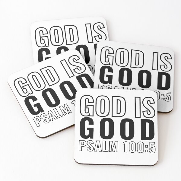 Item preview, God is Good, psalm 100:5 designed and sold by MoriaStore.