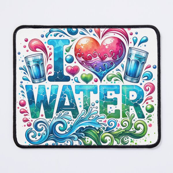 Item preview, I Love Water designed and sold by PassionforLove.