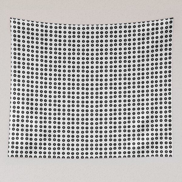 Item preview, Numbers sticker in black circles designed and sold by Numbers-Art.