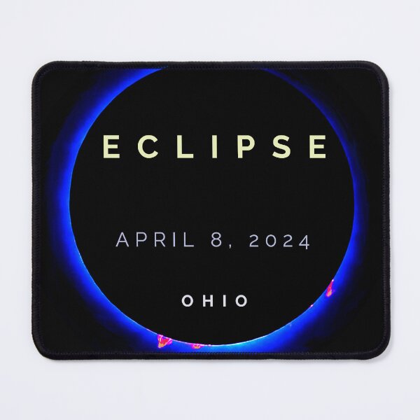 Item preview, Ohio Total Solar Eclipse 2024 sun moon totality ring of fire from my photo designed and sold by AuroraXGreen.