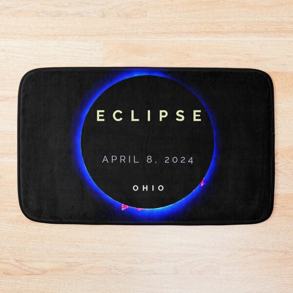 Item preview, Ohio Total Solar Eclipse 2024 sun moon totality ring of fire from my photo designed and sold by AuroraXGreen.