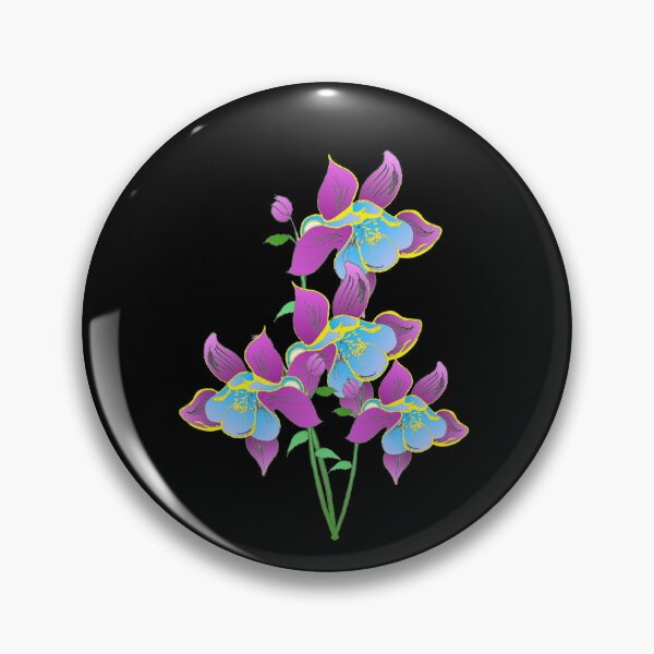 Item preview, Columbine Flower Columbine petals Wild flower lover  designed and sold by Artstastic.