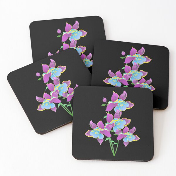 Item preview, Columbine Flower Columbine petals Wild flower lover  designed and sold by Artstastic.