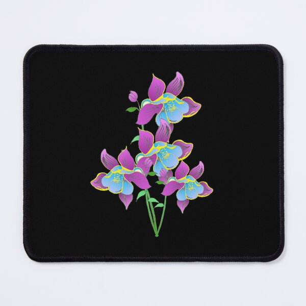 Item preview, Columbine Flower Columbine petals Wild flower lover designed and sold by Artstastic.