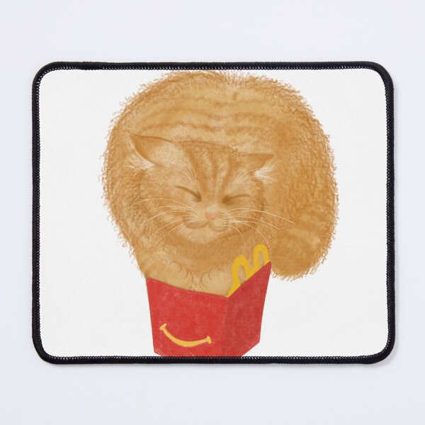 Item preview, Happy snack cat designed and sold by LianeLamoglia.