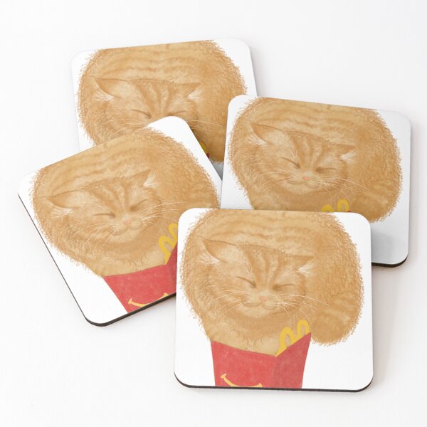 Item preview, Happy snack cat designed and sold by LianeLamoglia.