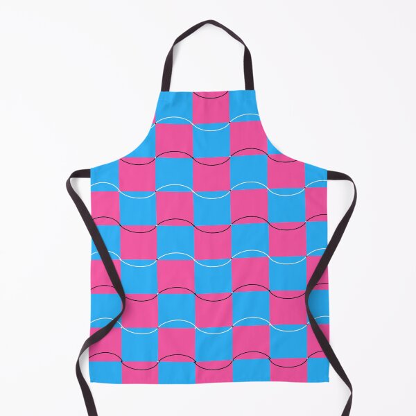 Item preview, Checker Print With Waves designed and sold by Jupiterthesloth.