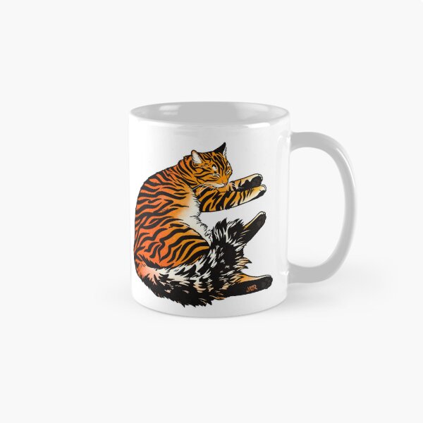 Item preview, Fluffy Resting Tiger II designed and sold by jastinamor.