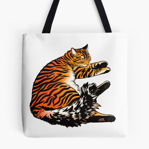 Item preview, Fluffy Resting Tiger II designed and sold by jastinamor.