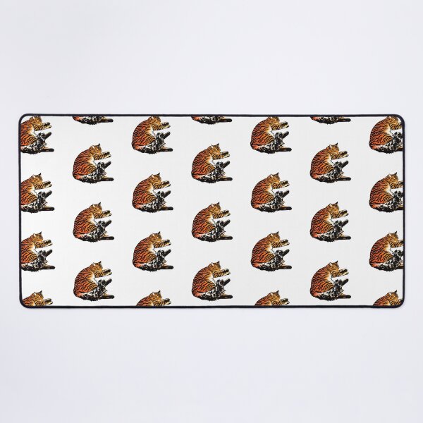 Item preview, Fluffy Resting Tiger II designed and sold by jastinamor.