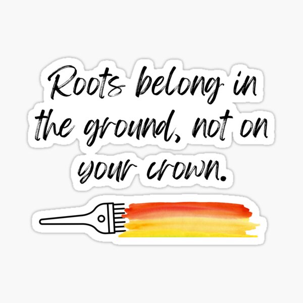 Item preview, Hairstylist shirt, Roots Belong in the Ground, Not on Your Crown T-Shirt, Chic Hairdresser Crewneck, Humorous Hairstylist Tee, Hair Gift designed and sold by AkerMedia.