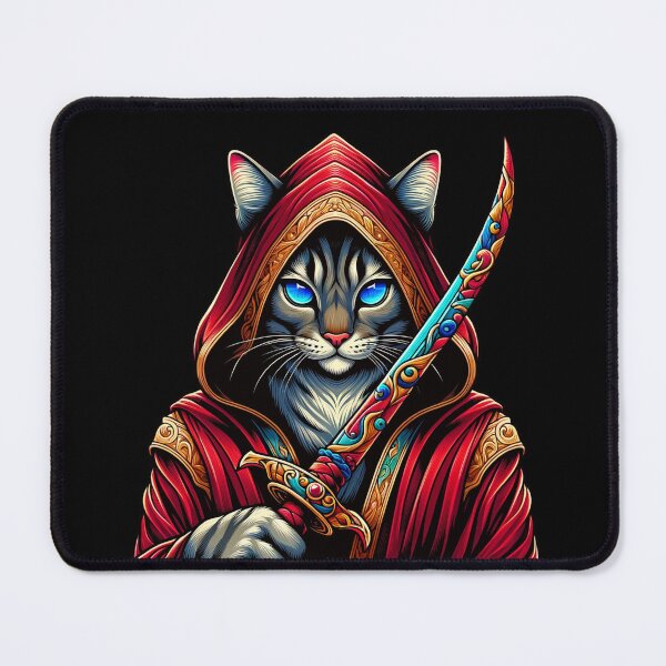 Item preview, Mystic Warrior Feline designed and sold by RetroPop23.