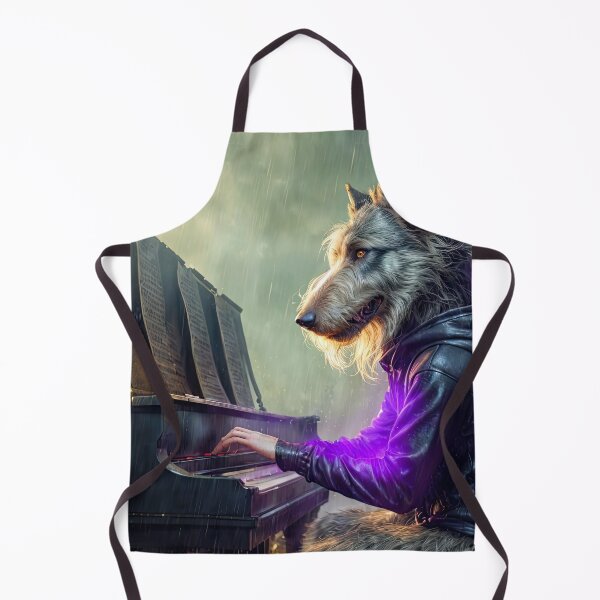 Item preview, Gray Scale of a Wolf Hound designed and sold by Alma Lee.