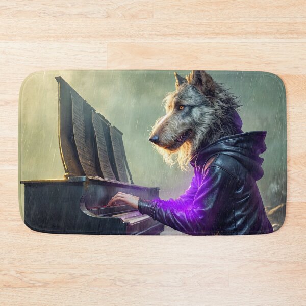 Item preview, Gray Scale of a Wolf Hound designed and sold by Alma Lee.