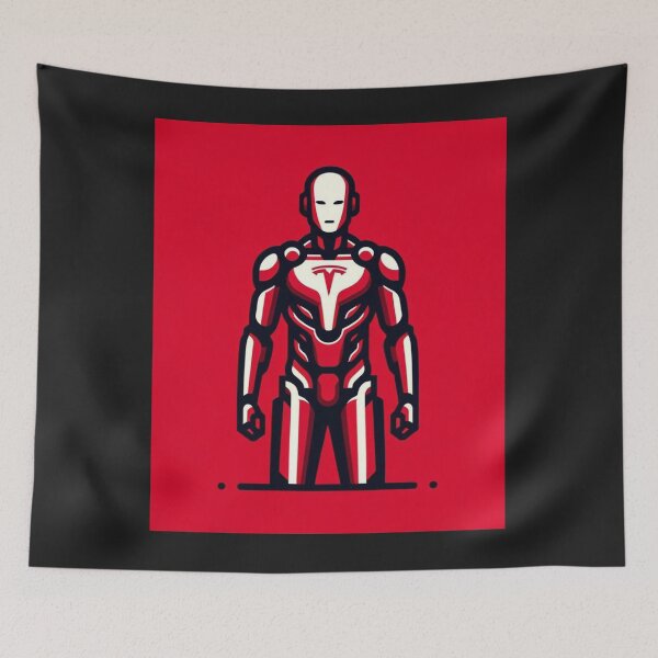 Item preview, Tesla bot designed and sold by TEEJAMBOREE.