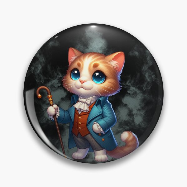 Item preview, Regency cat gentleman  designed and sold by minirexdesigns.