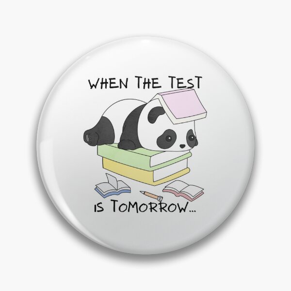 Item preview, When the Test is Tomorrow for students designed and sold by Williams Designz.