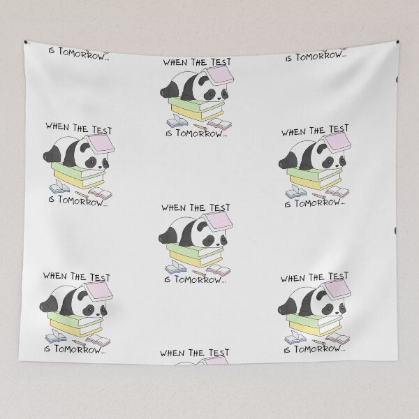 Item preview, When the Test is Tomorrow for students designed and sold by Williams Designz.
