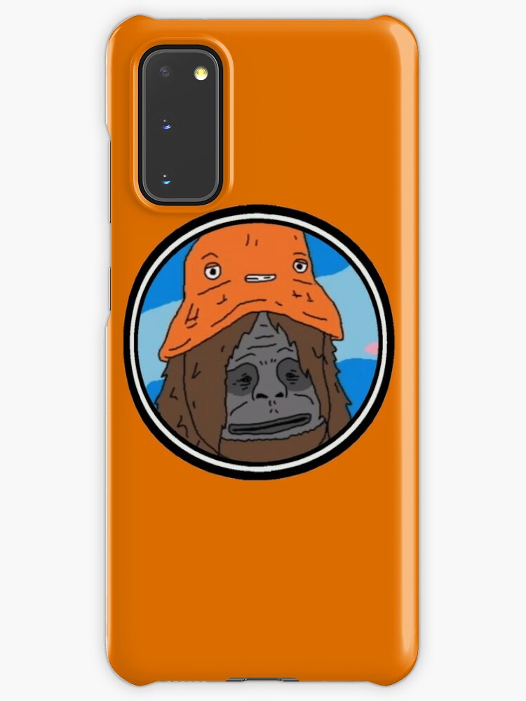 big lez show orange bucket hat