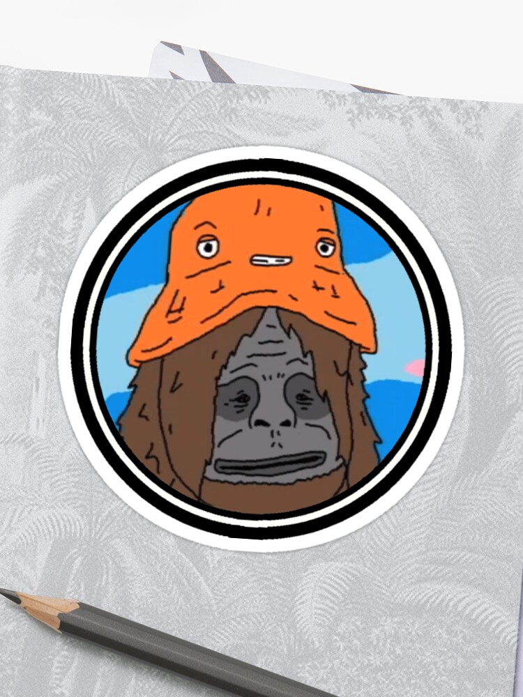 The Big Lez Show Skitz Bucket Hat Sticker By Senploxfart