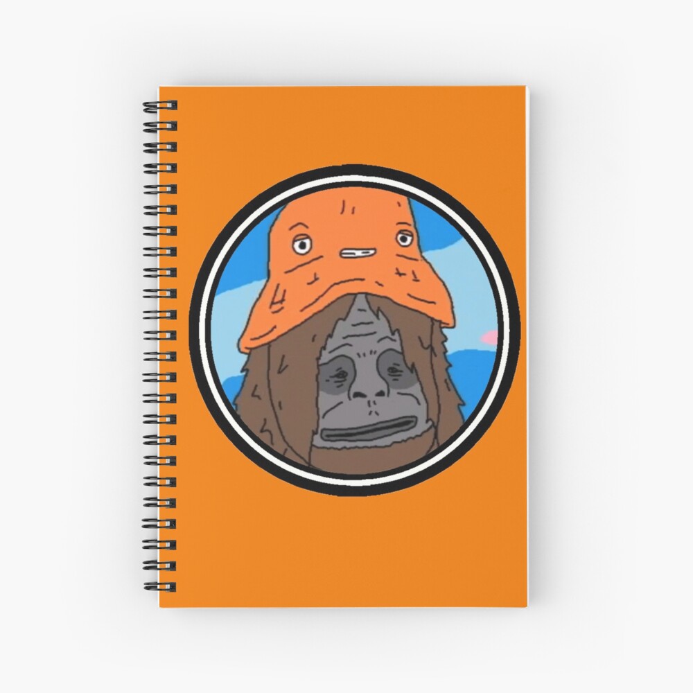 big lez show orange bucket hat