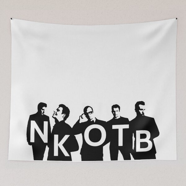 Item preview, NKOTB - Silhouette with Letters designed and sold by AMarie16.