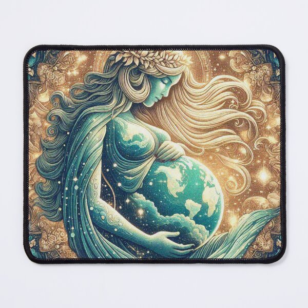 Item preview, Mother Earth Goddess Protector of our Planet designed and sold by Illuministique.