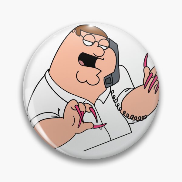 Item preview, Acrylic Nails Peter | Family Guy designed and sold by CloverDC.