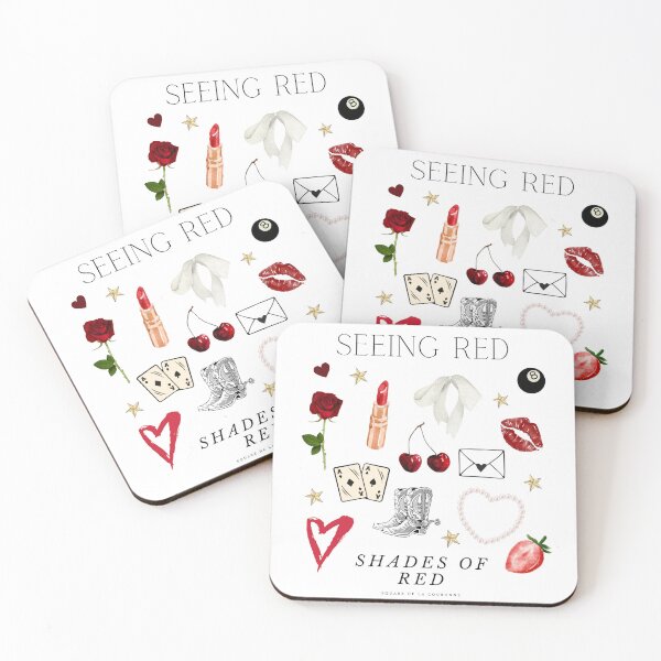 Item preview, Seeing Red Shades of Red designed and sold by HeyDaisyShop.