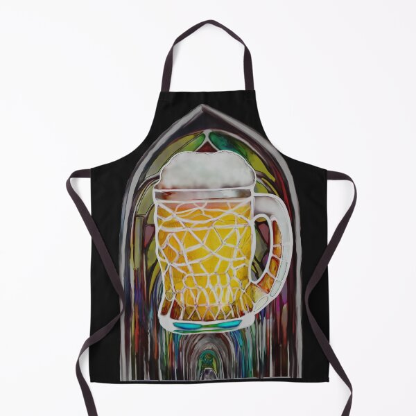 Item preview, Batik Beer Pint Beer Drinker Religious hippie gothic microbrew father's day designed and sold by AuroraXGreen.