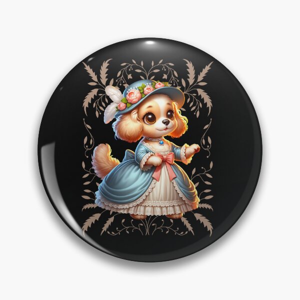 Item preview, Regency Era dog designed and sold by minirexdesigns.