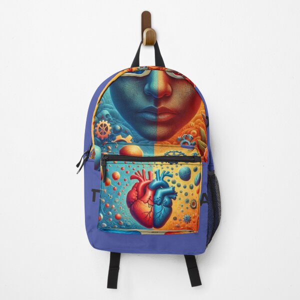 Item preview, Unity of Heart and Mind in 3D - Portuguese version designed and sold by GestaltTees.
